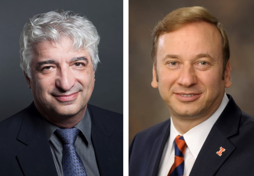 Jorge Zornberg (left) and Erol Tutumluer (right)